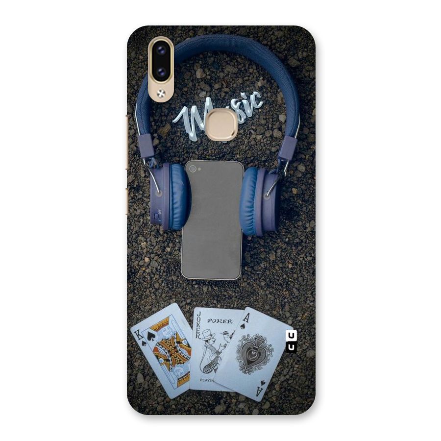 Music Power Cards Back Case for Vivo V9 Youth