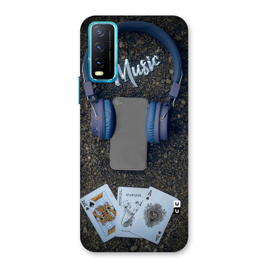 Music Power Cards Back Case for Vivo Y20