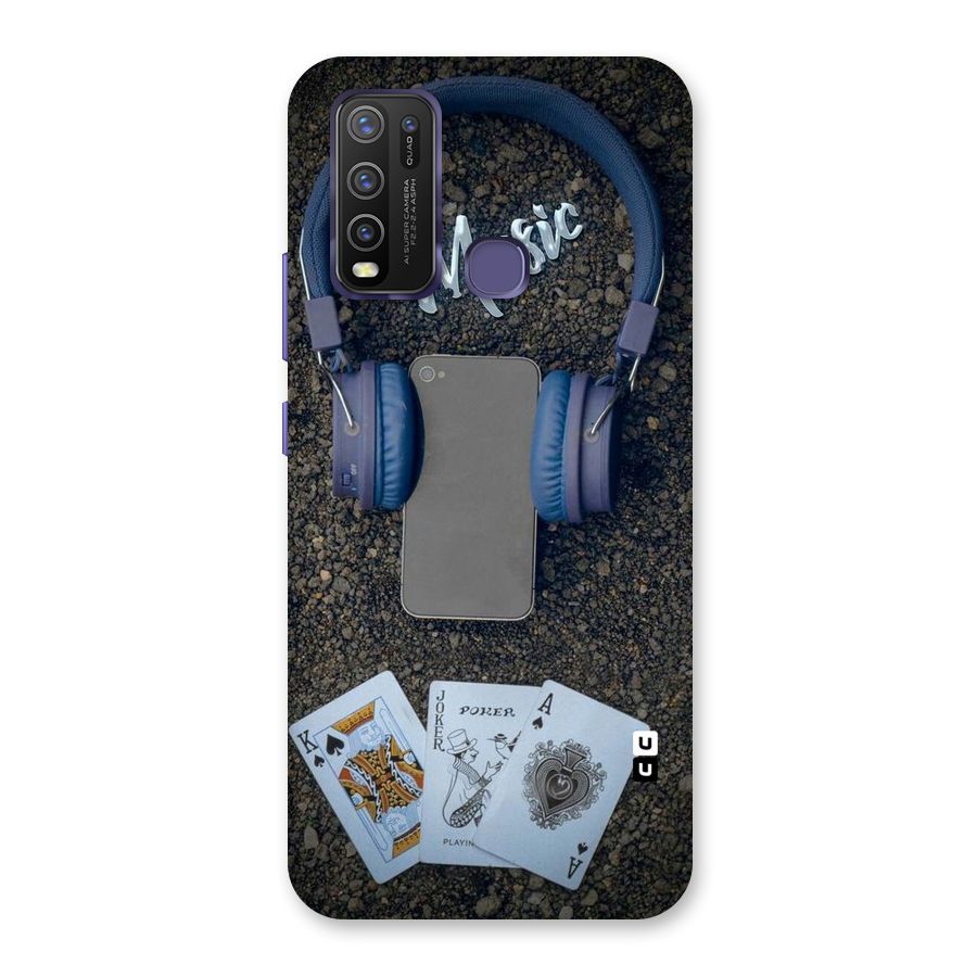 Music Power Cards Back Case for Vivo Y30