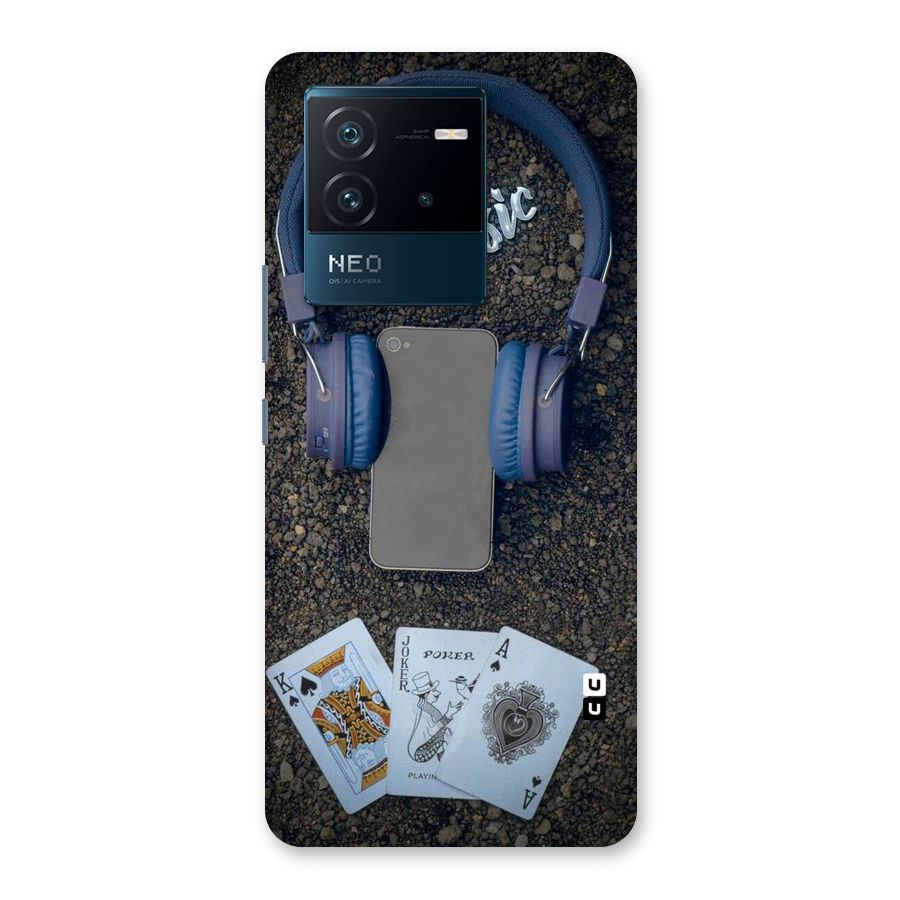 Music Power Cards Back Case for Vivo iQOO Neo 6 5G