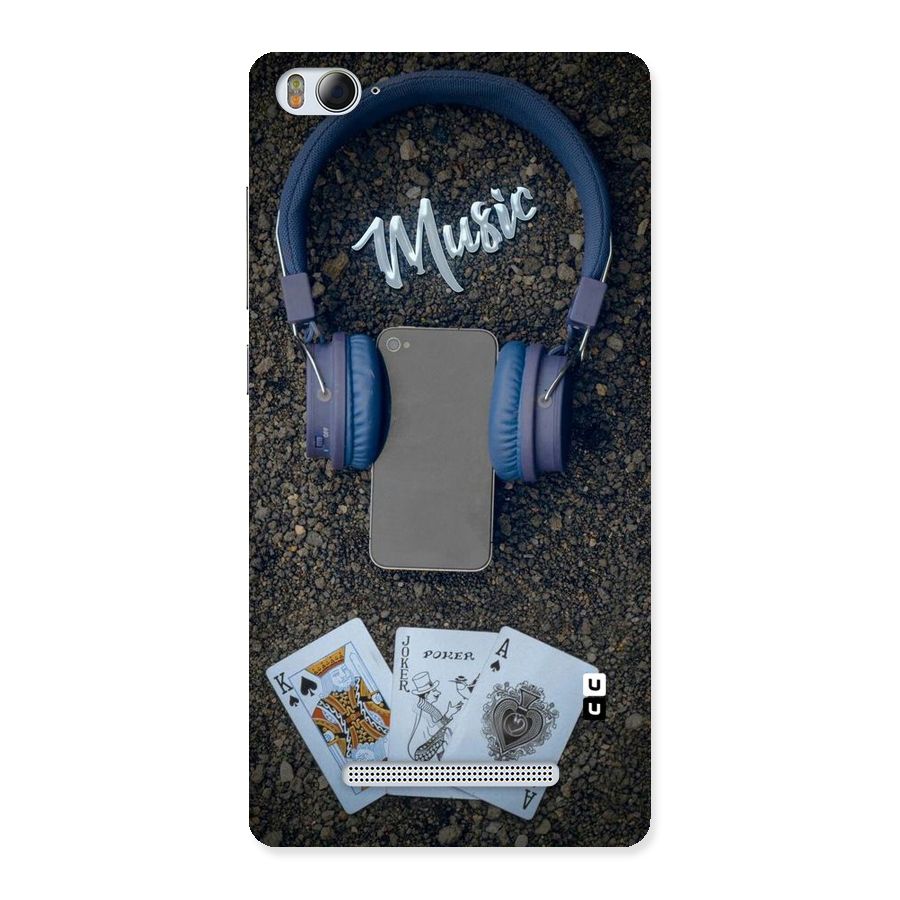 Music Power Cards Back Case for Xiaomi Mi4i