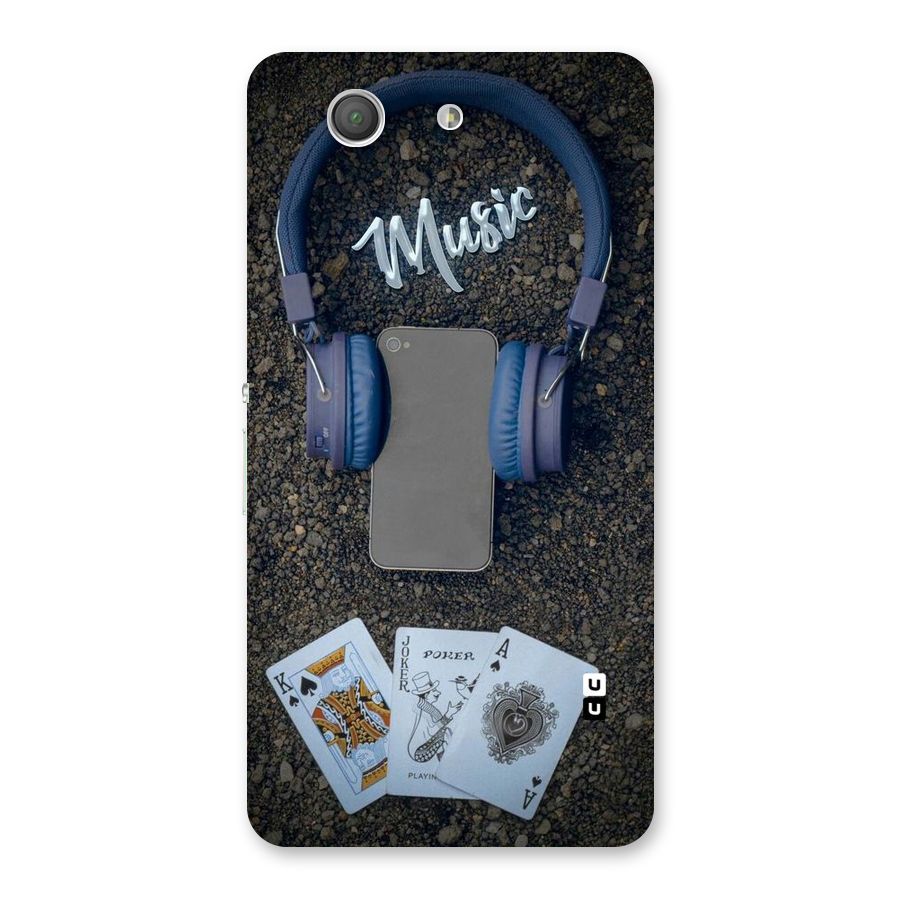 Music Power Cards Back Case for Xperia Z3 Compact