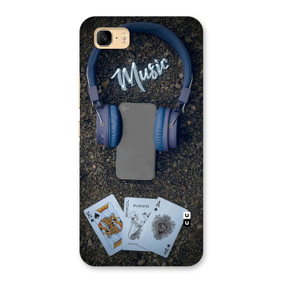 Music Power Cards Back Case for Zenfone 3s Max