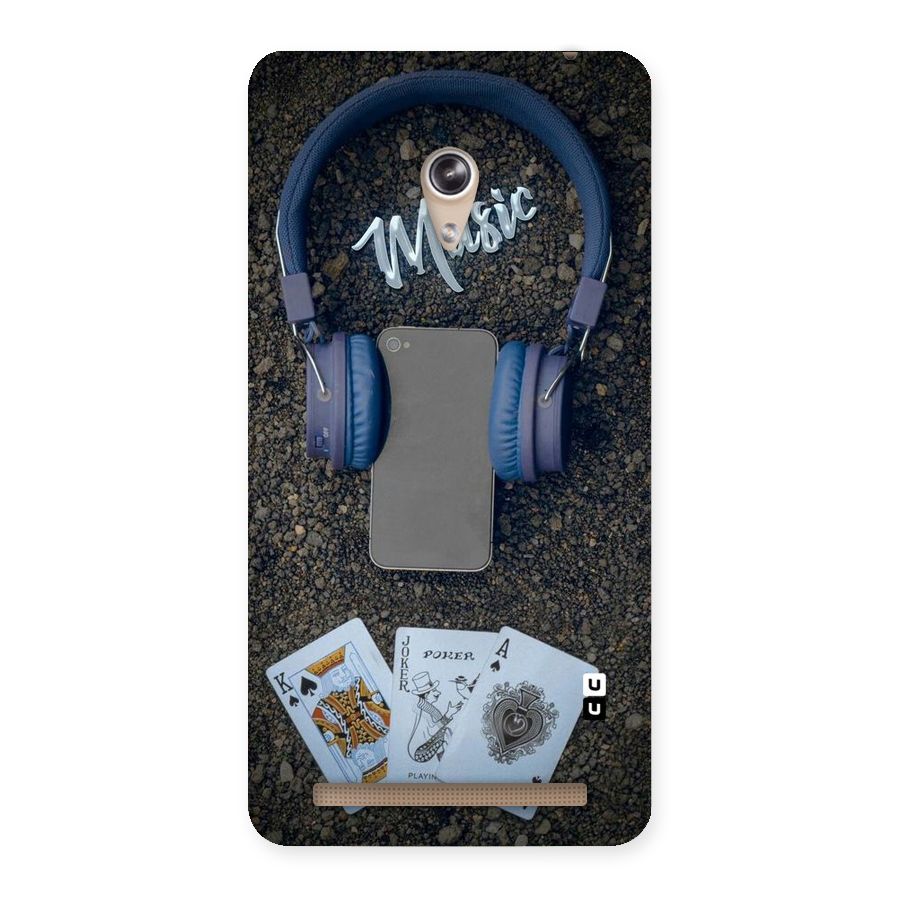 Music Power Cards Back Case for Zenfone 6