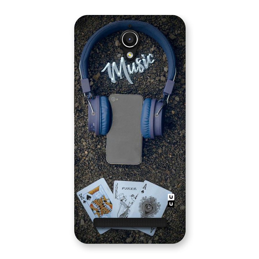 Music Power Cards Back Case for Zenfone Go