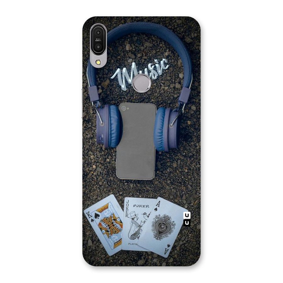 Music Power Cards Back Case for Zenfone Max Pro M1