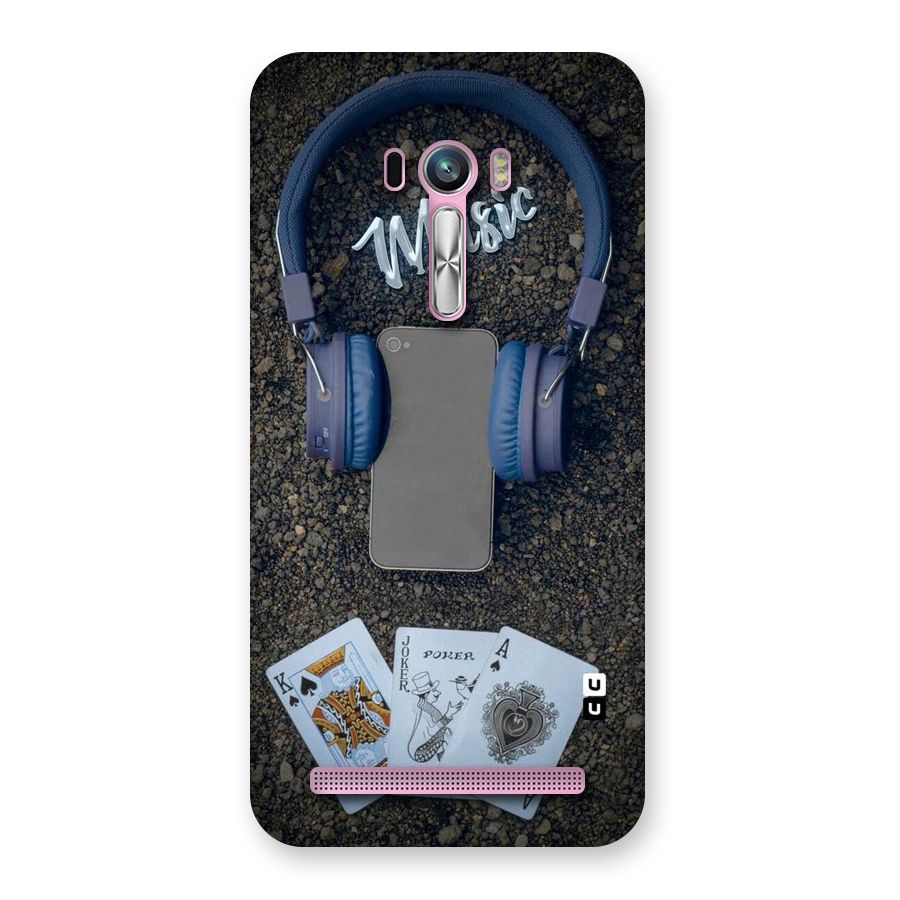 Music Power Cards Back Case for Zenfone Selfie