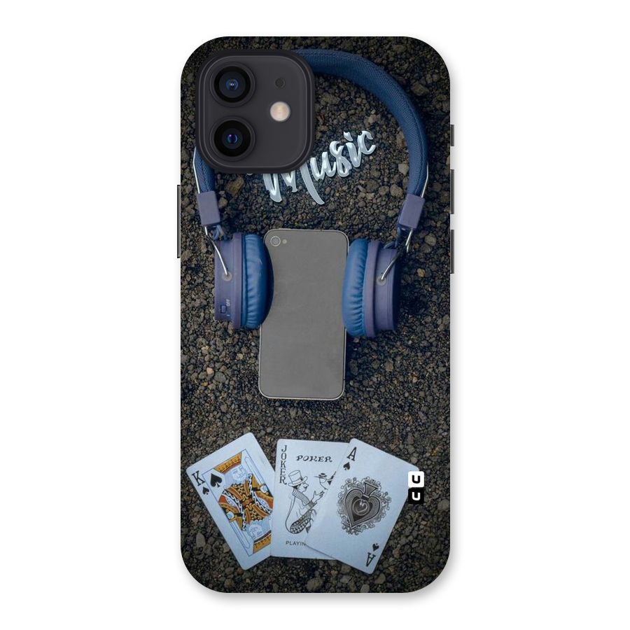 Music Power Cards Back Case for iPhone 12