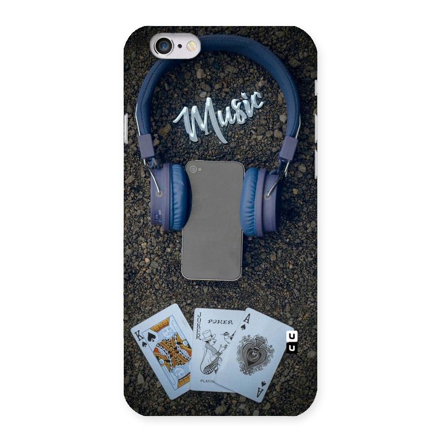 Music Power Cards Back Case for iPhone 6 6S