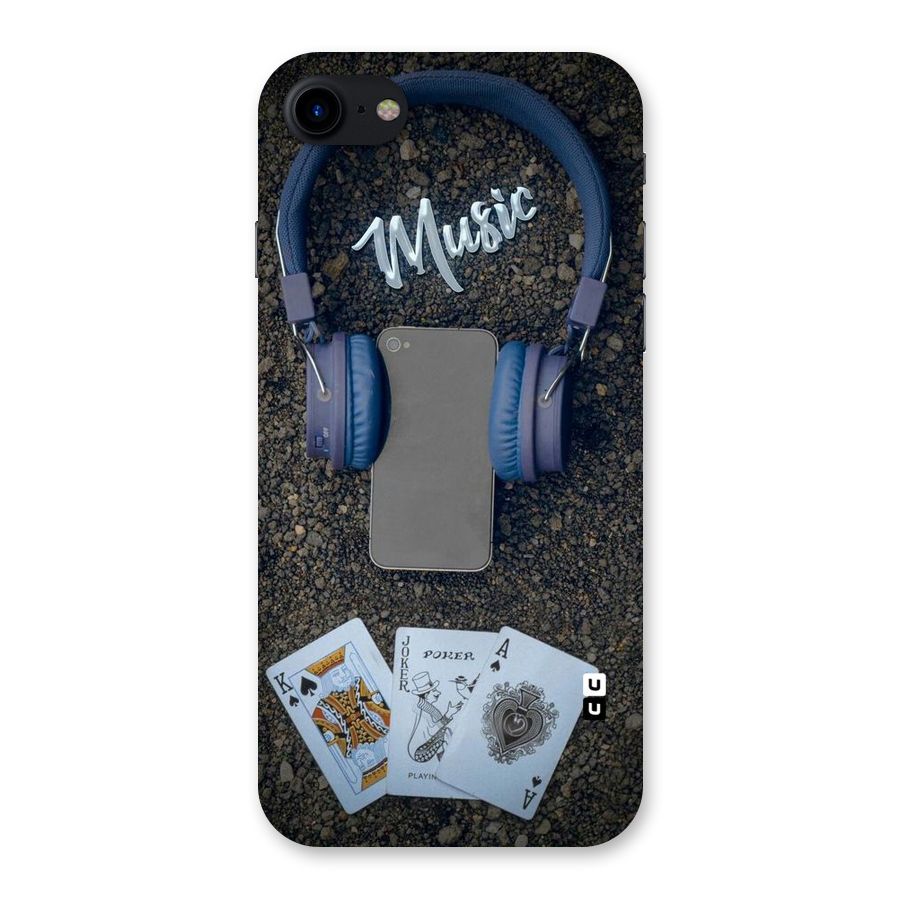 Music Power Cards Back Case for iPhone SE 2020