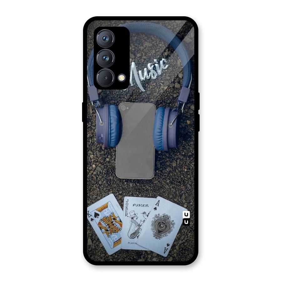 Music Power Cards Glass Back Case for Realme GT Master Edition