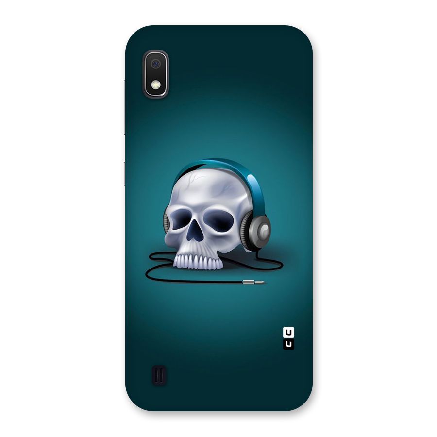 Music Skull Back Case for Galaxy A10
