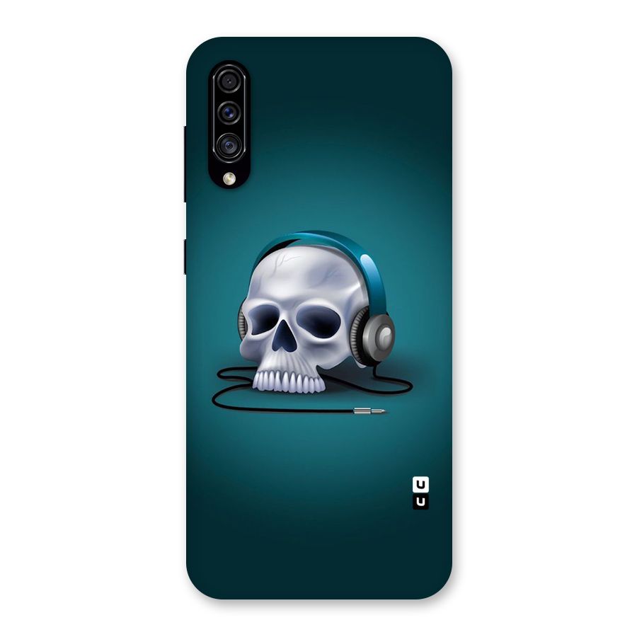 Music Skull Back Case for Galaxy A30s