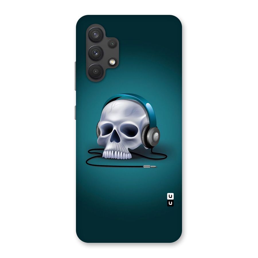 Music Skull Back Case for Galaxy A32