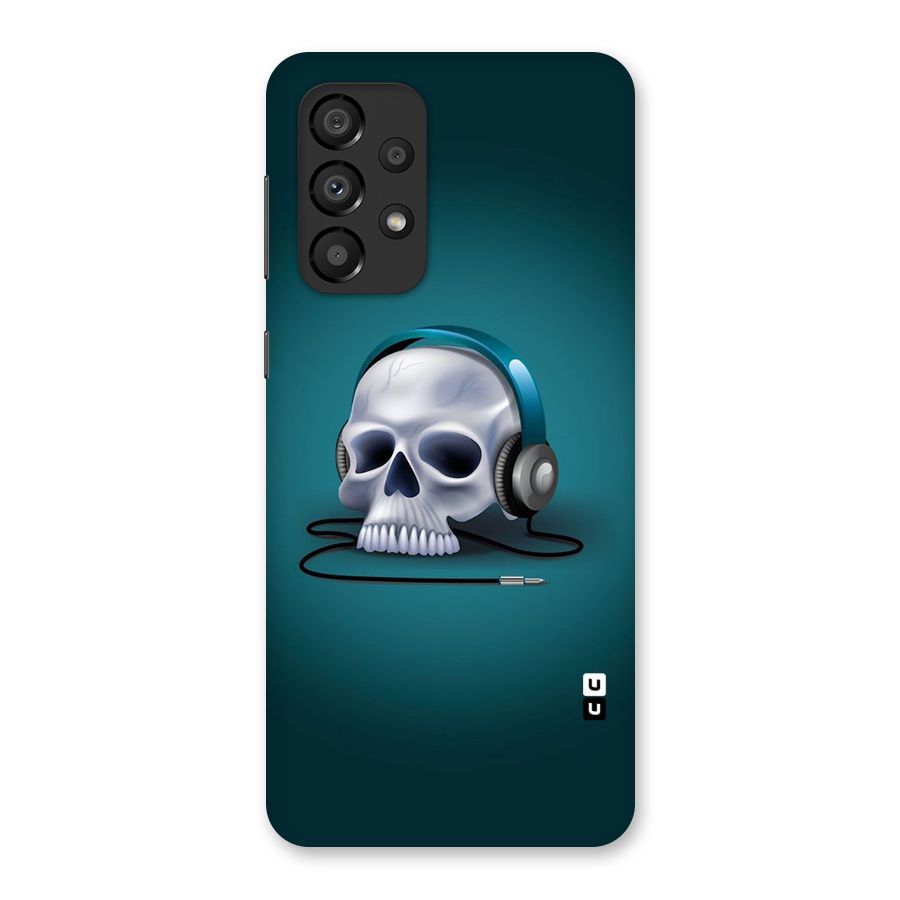 Music Skull Back Case for Galaxy A33 5G