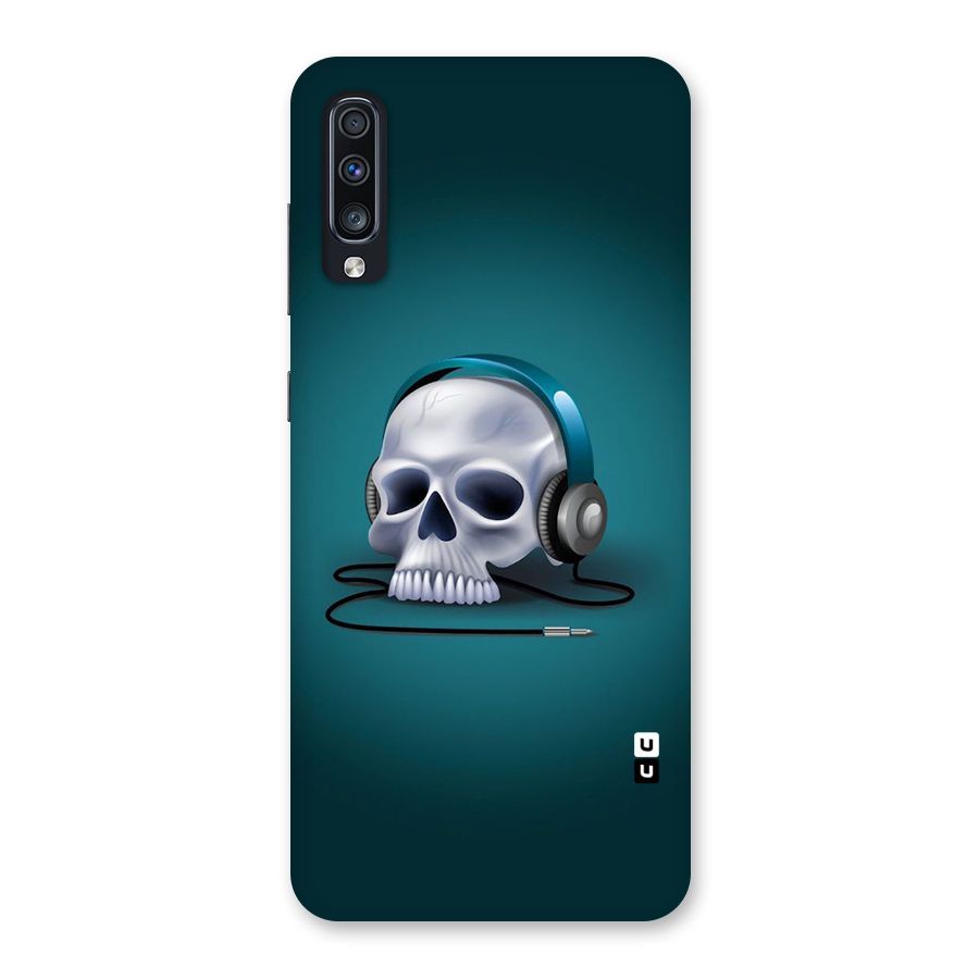 Music Skull Back Case for Galaxy A70