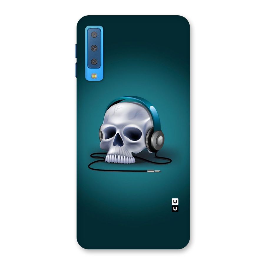Music Skull Back Case for Galaxy A7 (2018)