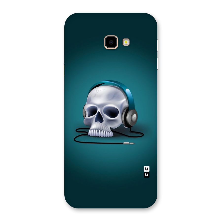 Music Skull Back Case for Galaxy J4 Plus