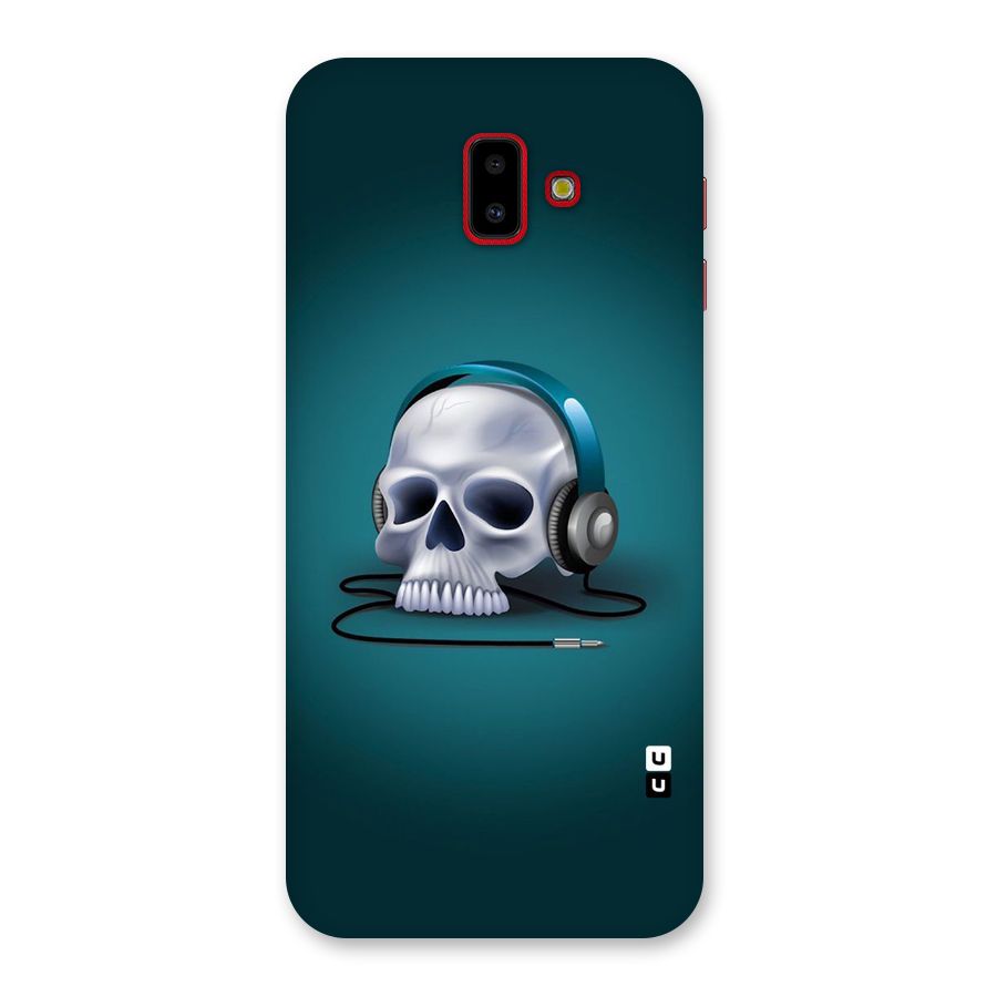 Music Skull Back Case for Galaxy J6 Plus