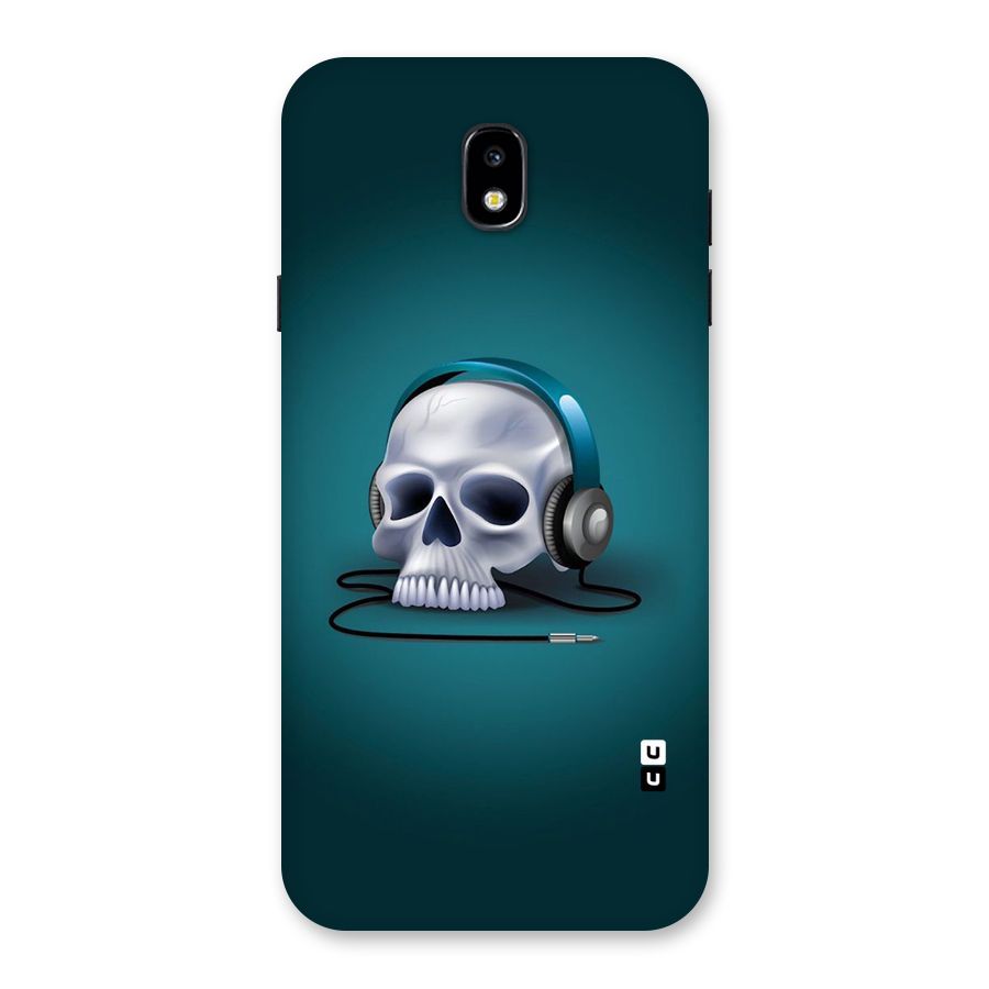 Music Skull Back Case for Galaxy J7 Pro