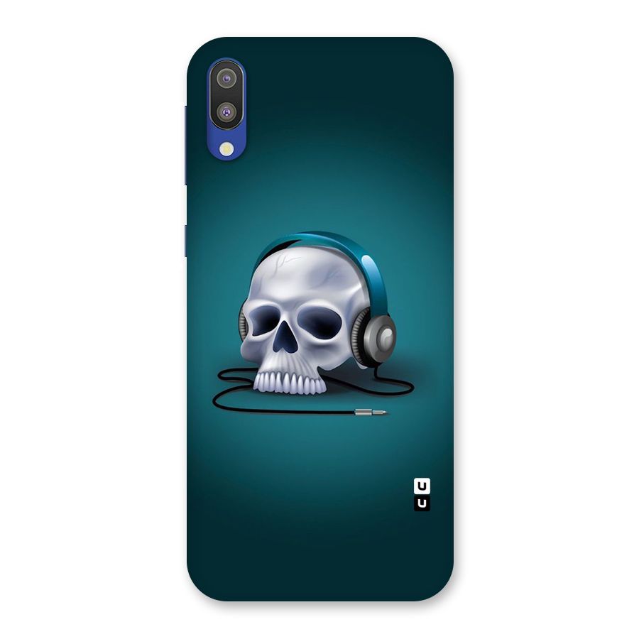 Music Skull Back Case for Galaxy M10