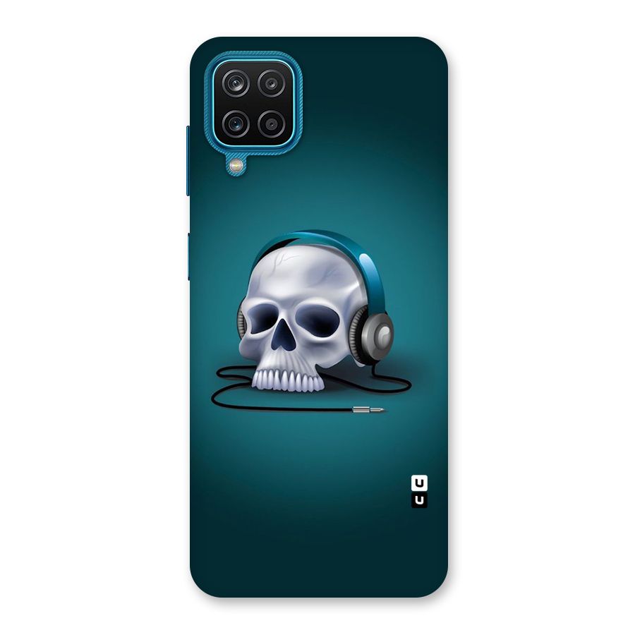 Music Skull Back Case for Galaxy M12