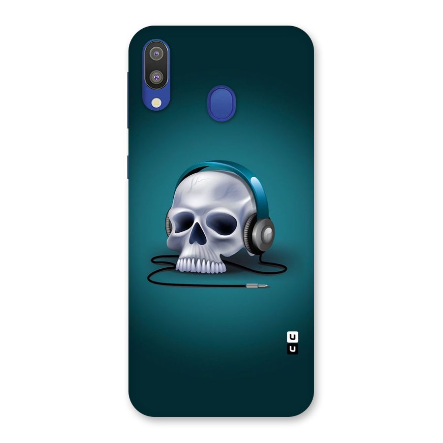Music Skull Back Case for Galaxy M20