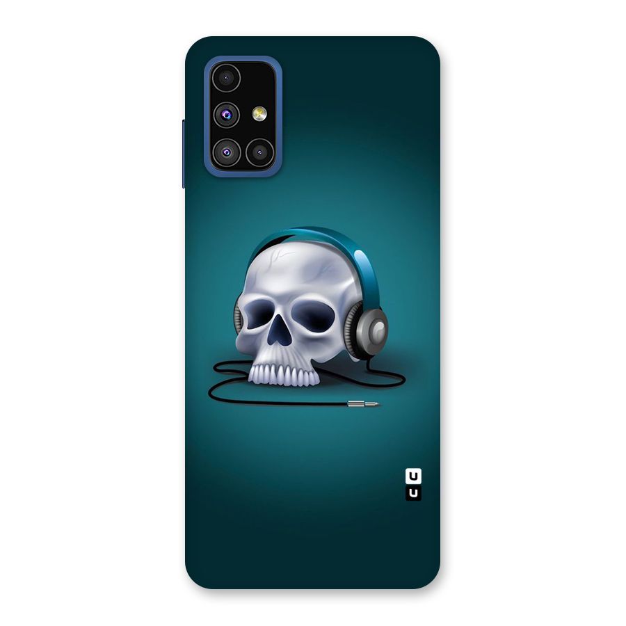 Music Skull Back Case for Galaxy M51