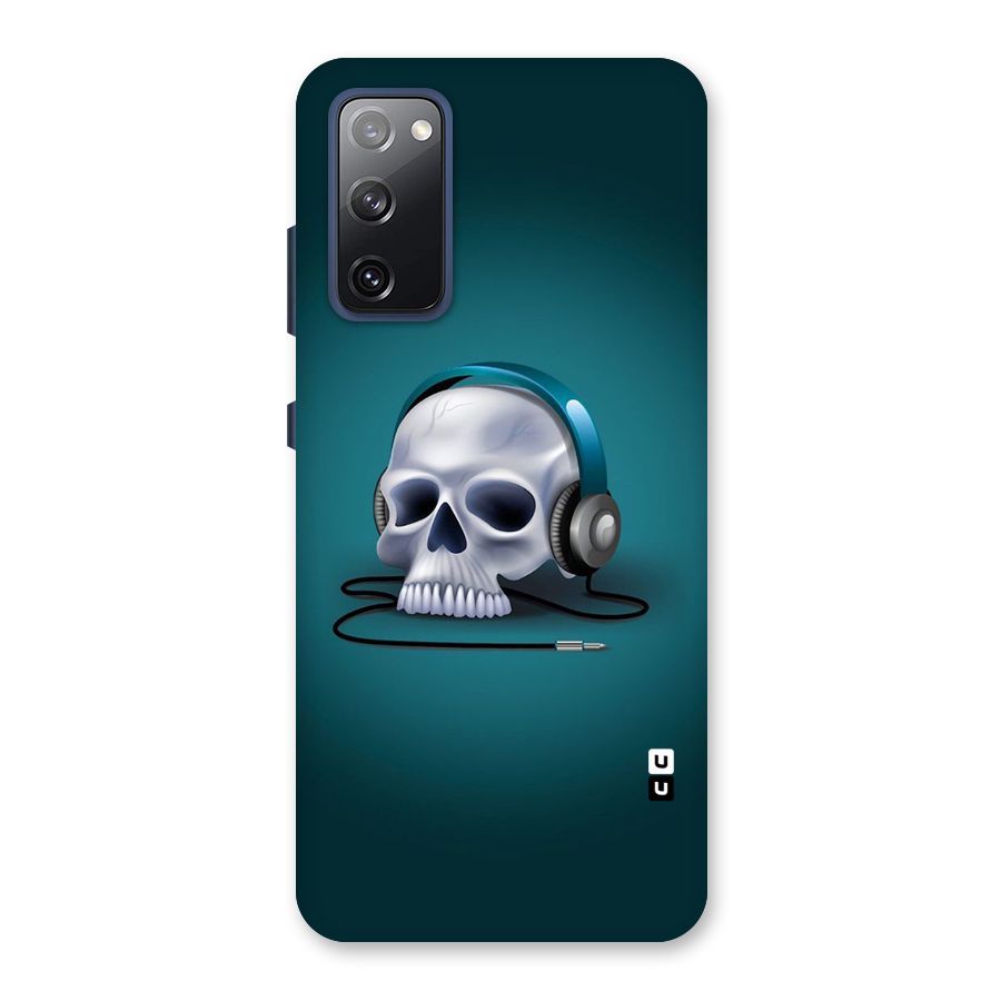 Music Skull Back Case for Galaxy S20 FE