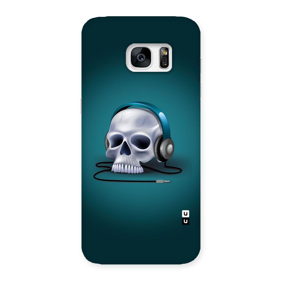Music Skull Back Case for Galaxy S7 Edge