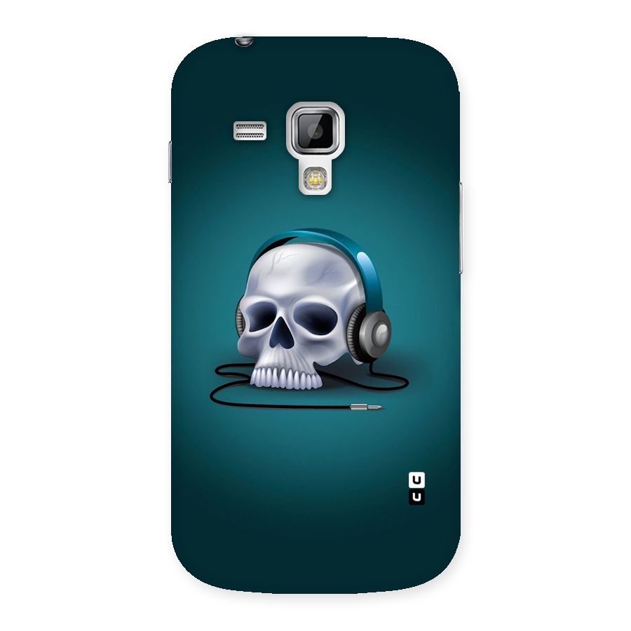 Music Skull Back Case for Galaxy S Duos
