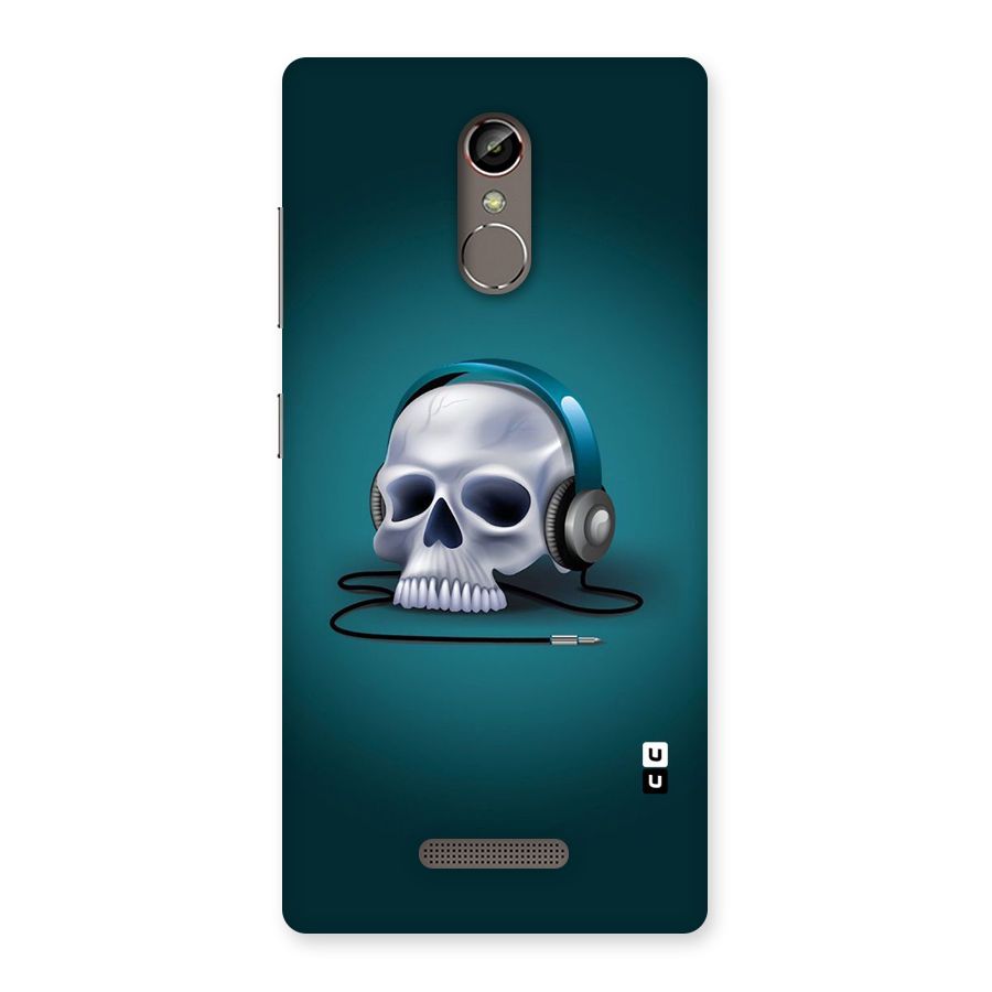 Music Skull Back Case for Gionee S6s