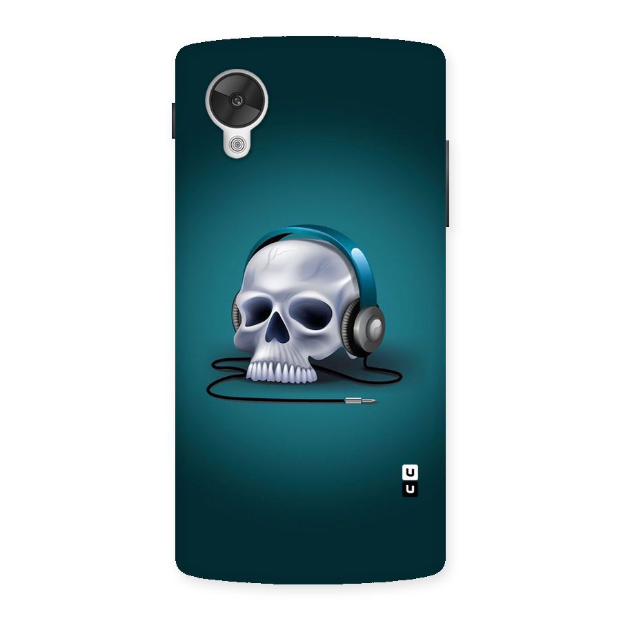 Music Skull Back Case for Google Nexsus 5