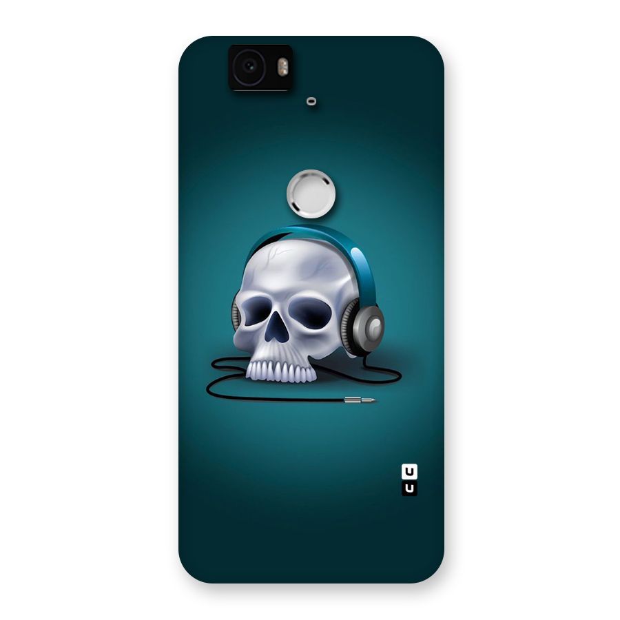 Music Skull Back Case for Google Nexus-6P