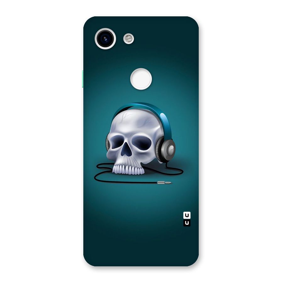 Music Skull Back Case for Google Pixel 3