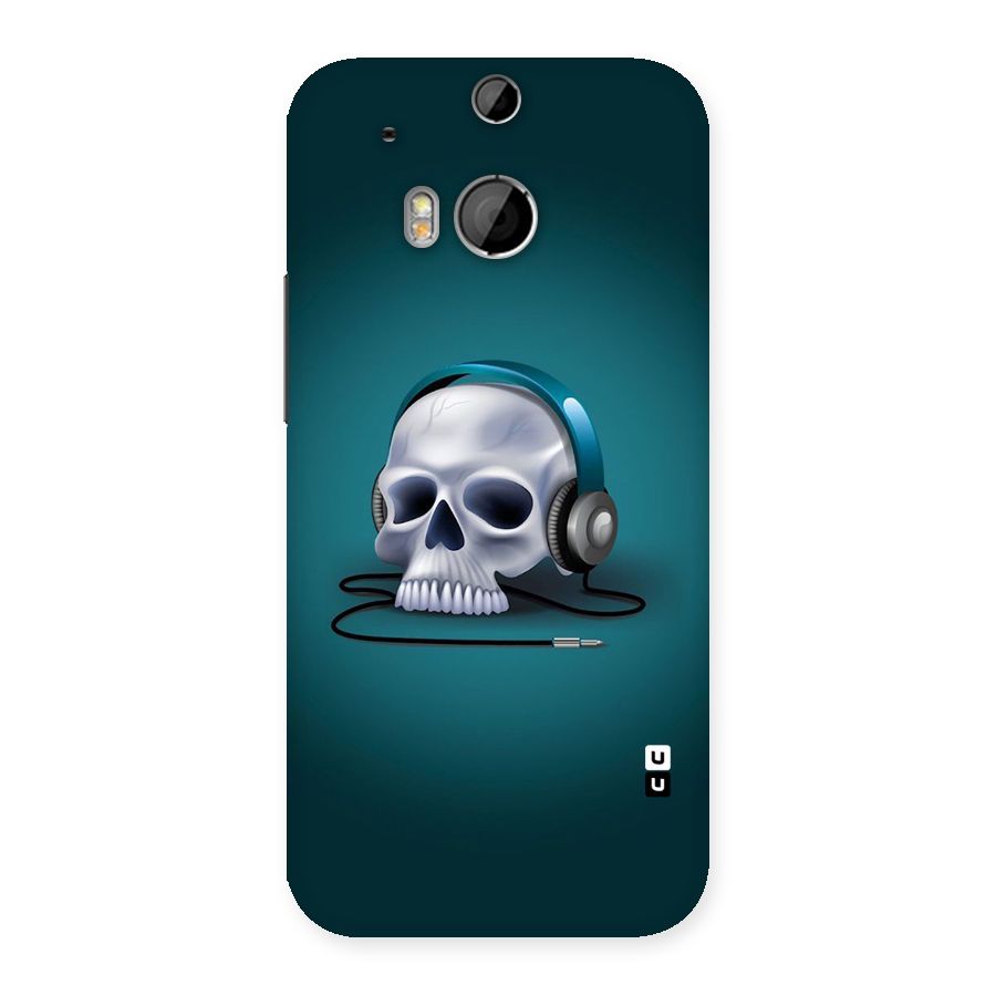 Music Skull Back Case for HTC One M8