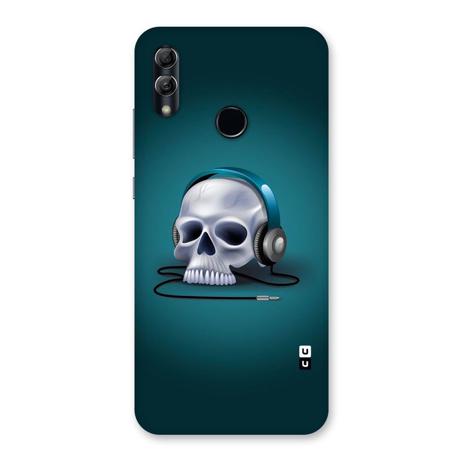 Music Skull Back Case for Honor 10 Lite