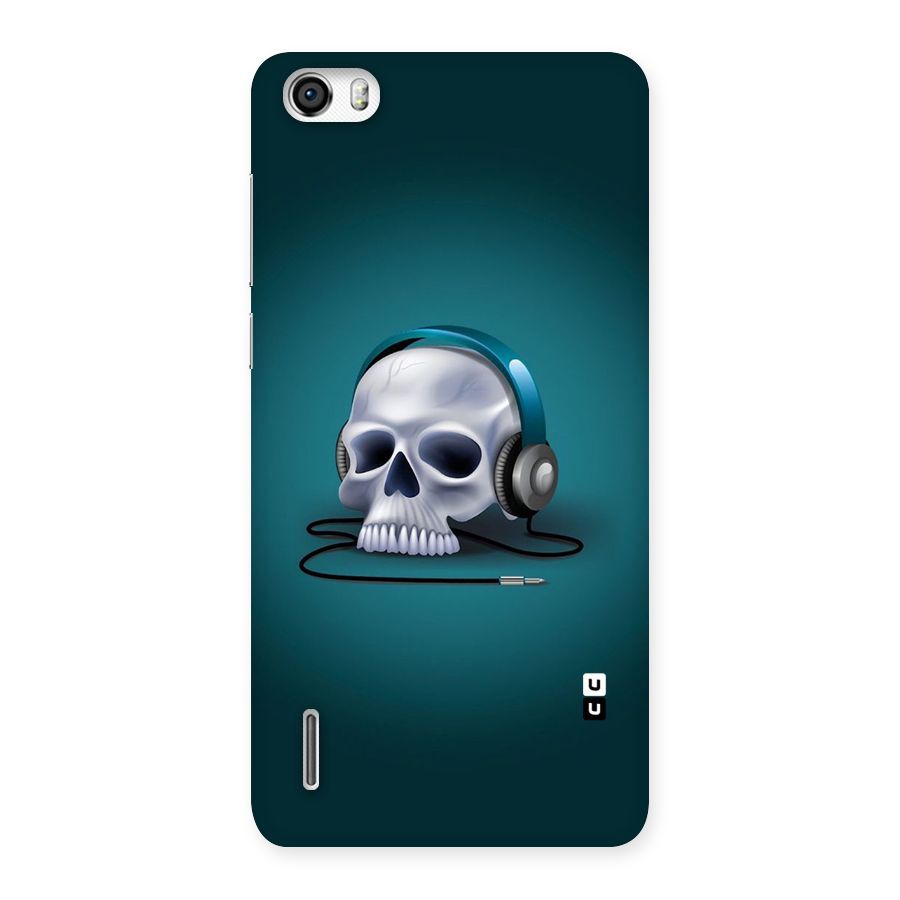 Music Skull Back Case for Honor 6