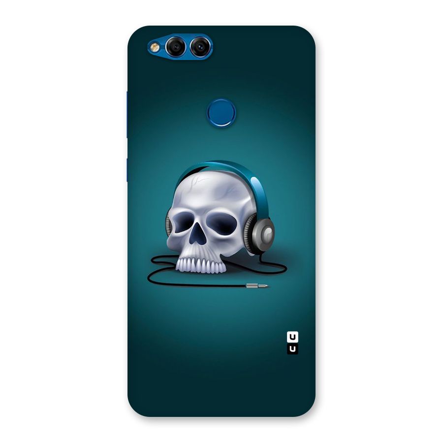 Music Skull Back Case for Honor 7X