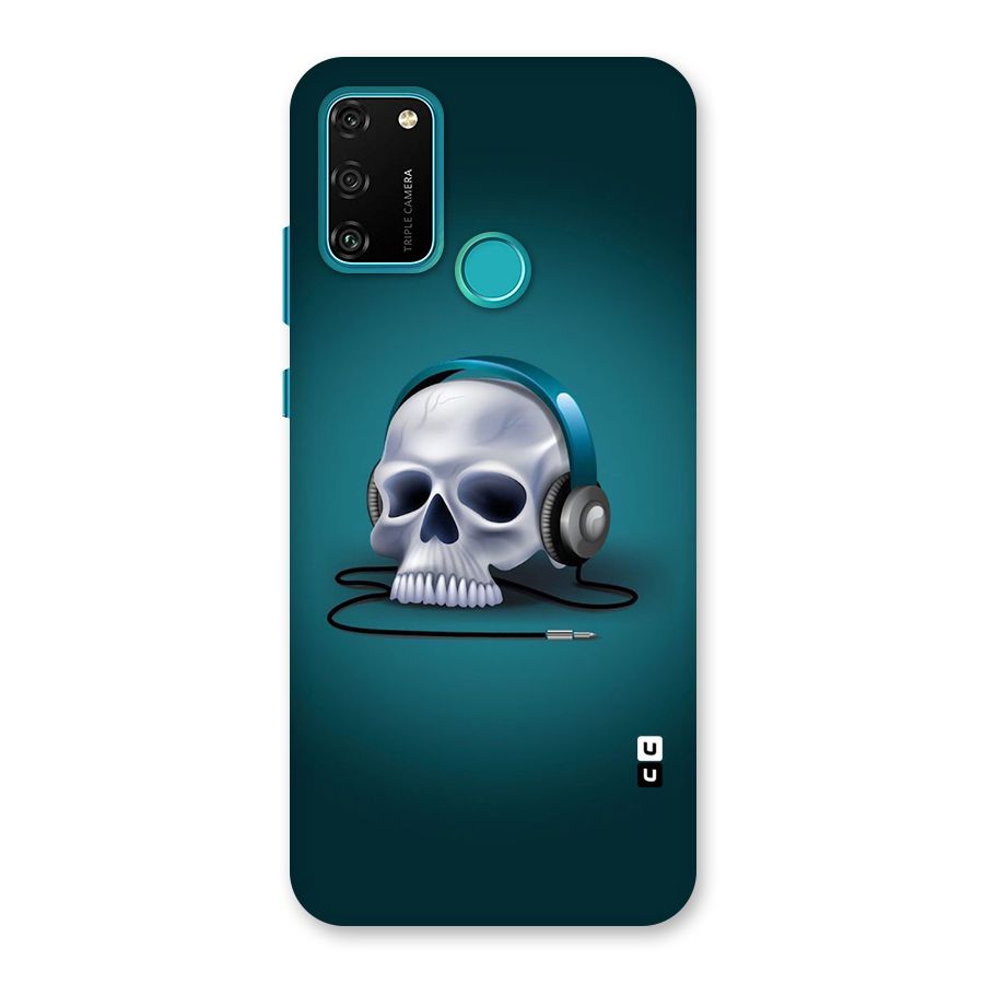 Music Skull Back Case for Honor 9A