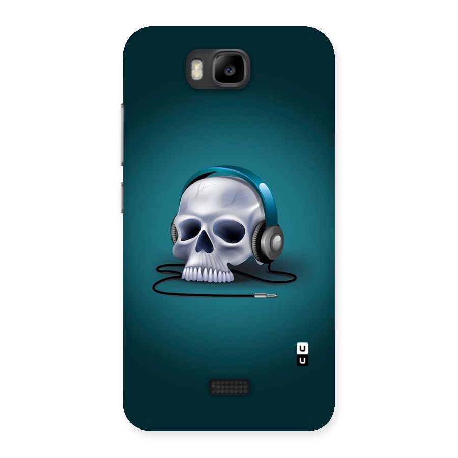 Music Skull Back Case for Honor Bee