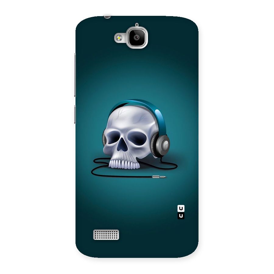Music Skull Back Case for Honor Holly
