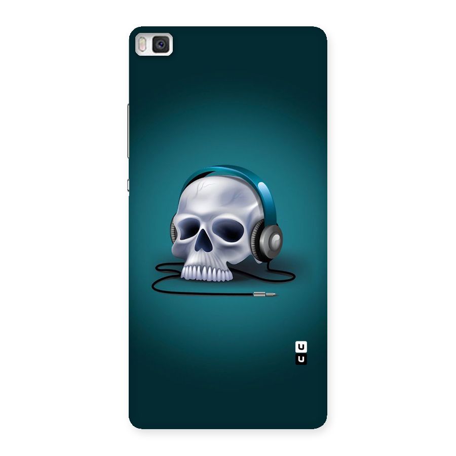 Music Skull Back Case for Huawei P8