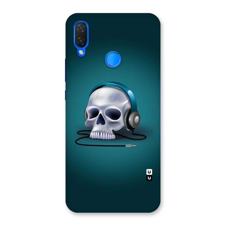 Music Skull Back Case for Huawei P Smart+