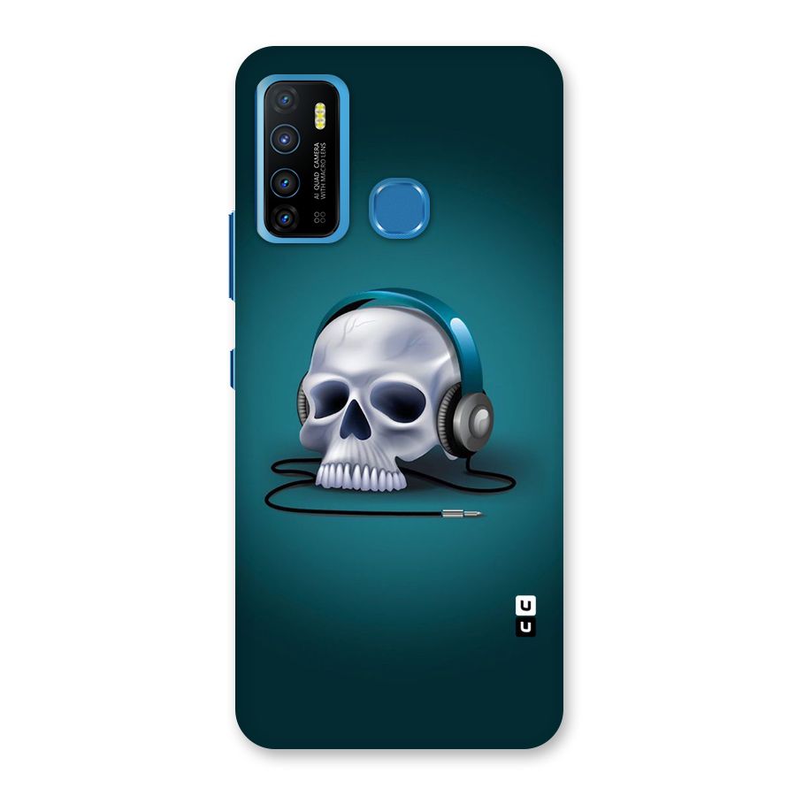 Music Skull Back Case for Infinix Hot 9