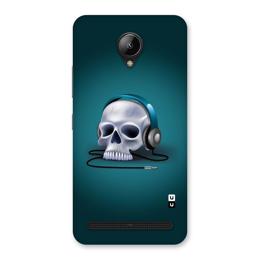 Music Skull Back Case for Lenovo C2