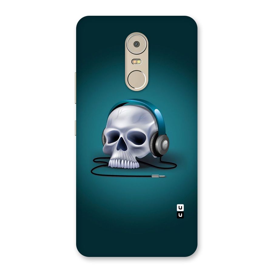 Music Skull Back Case for Lenovo K6 Note