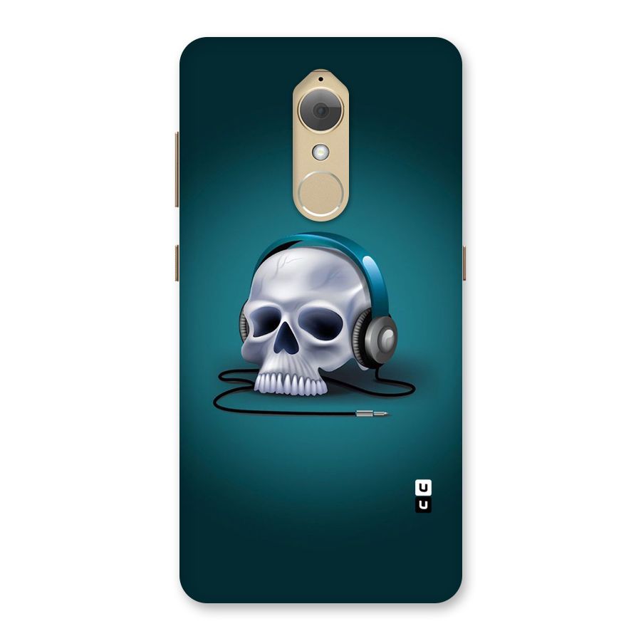 Music Skull Back Case for Lenovo K8