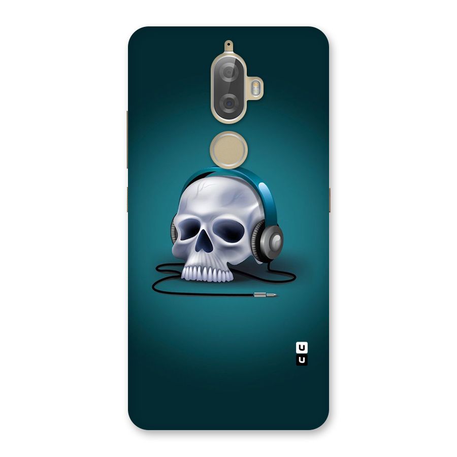 Music Skull Back Case for Lenovo K8 Plus