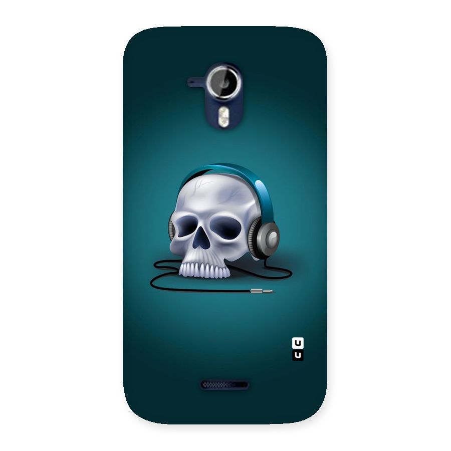 Music Skull Back Case for Micromax Canvas Magnus A117